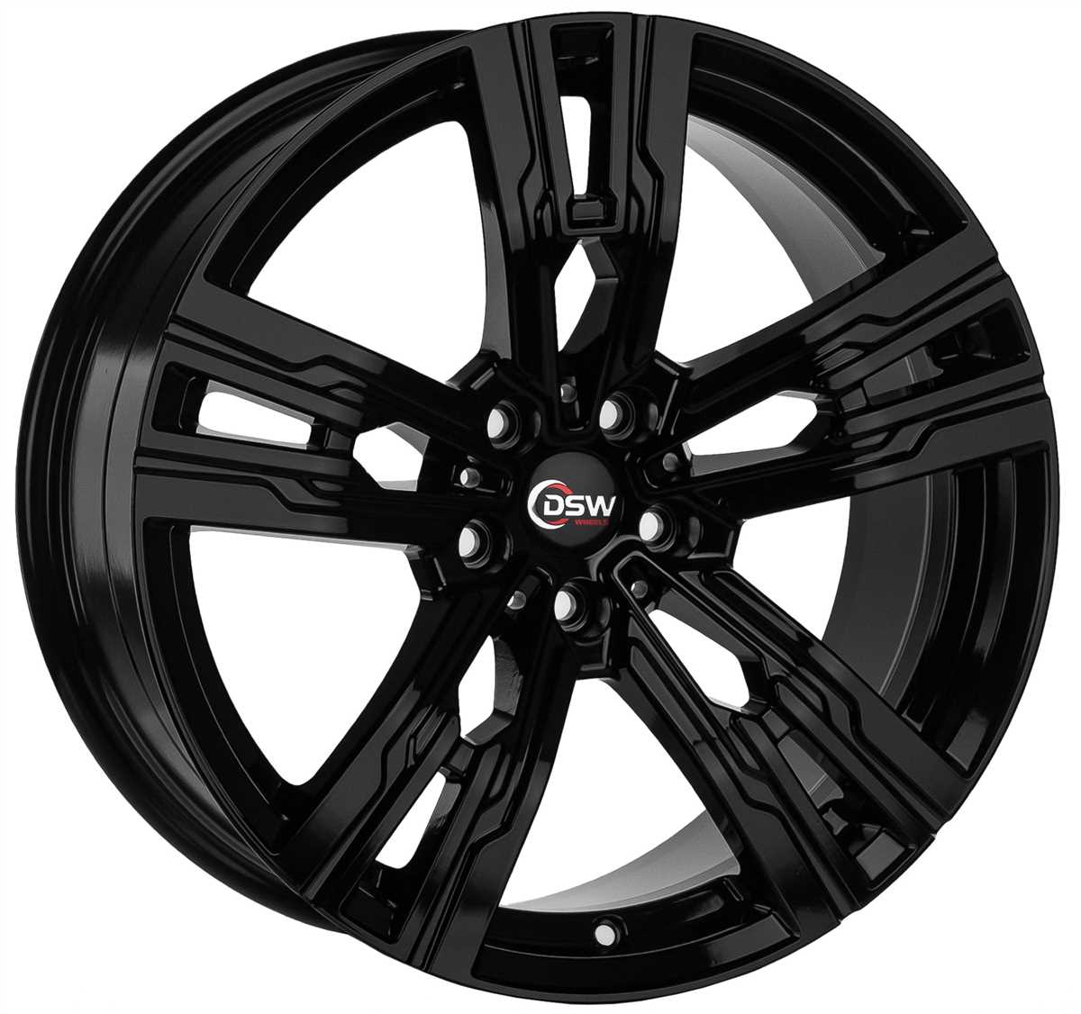 5X112 9.5X19 RC-509 ET40 66.6 BLACK 1